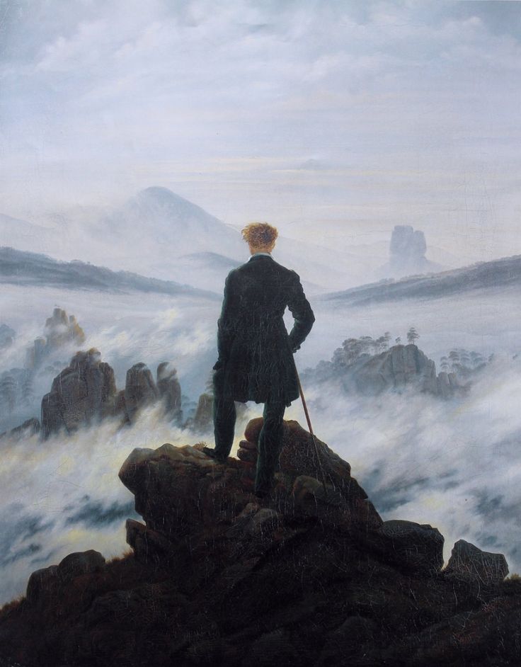 Frontispiece — Wanderer above the Sea of Fog by Caspar David Friedrich